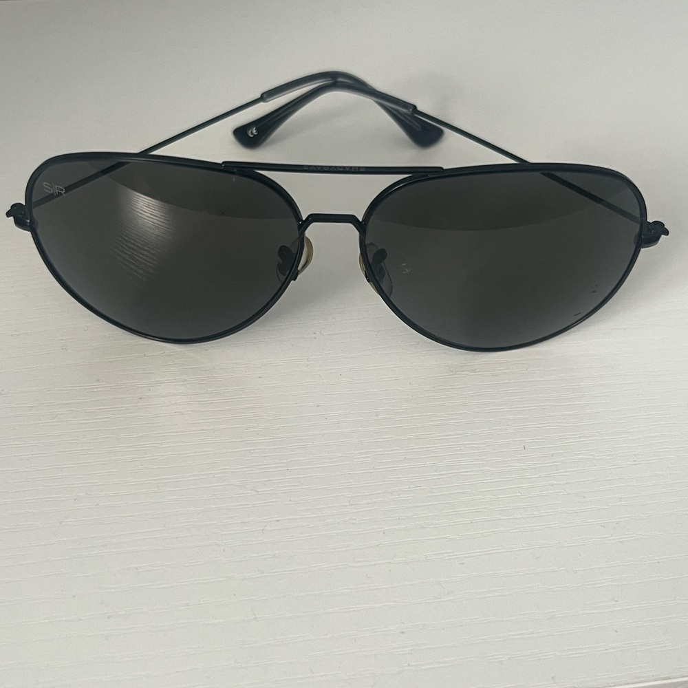 Shady Rays Black Aviator Sunglasses